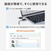 USBハンドセット（USB受話器・音量調節可能・Zoom・Microsoft Teams・Google Meet・Windows・Mac・軽量・ケーブル1.8ｍ・無（全）指向性）