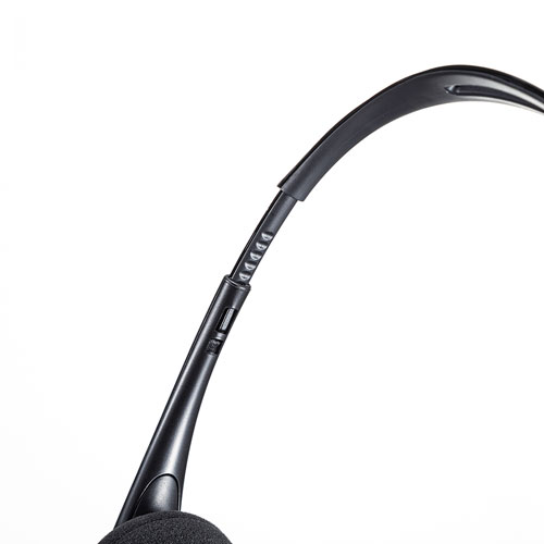 ヘッドセット（USB接続・両耳・軽量・手元スイッチ・Zoom・Skype）