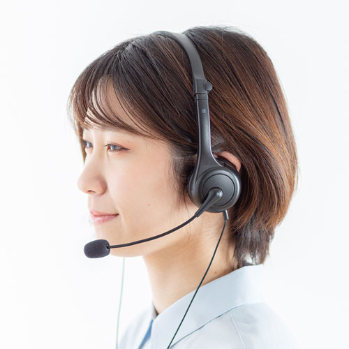 折り畳み式USBヘッドセット