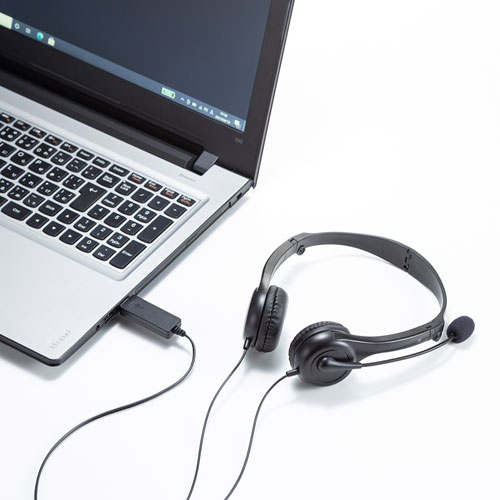 折り畳み式USBヘッドセット