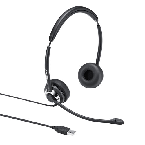 USBヘッドセット（両耳・オーバーヘッド）