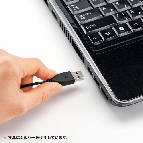 USBヘッドセット（両耳・手元スイッチ付き・USB A接続・ホワイト）MM-HSUSB16WN