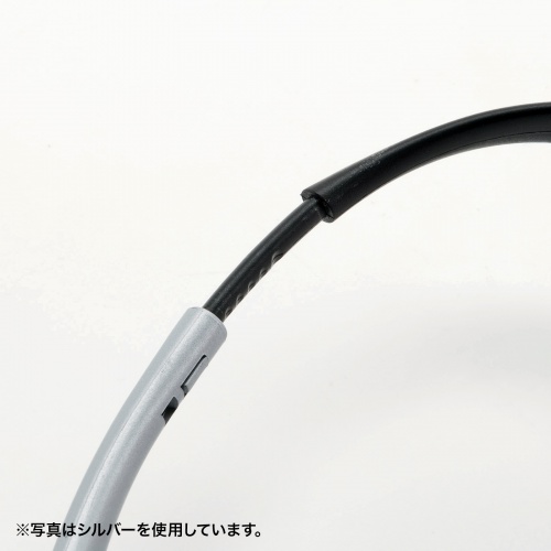 USBヘッドセット（両耳・手元スイッチ付き・USB A接続・ホワイト）MM-HSUSB16WN