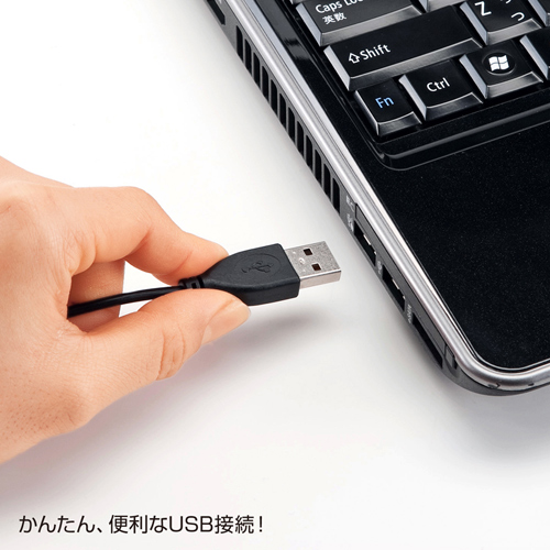 USBヘッドセット（両耳・手元スイッチつき・Zoom・Skype・ホワイト）