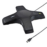 SkypeなどのWeb会議に最適。2.5m/360度で集音可能な高性能USBWEB会議スピーカーフォン サンワサプライ MM-MC14