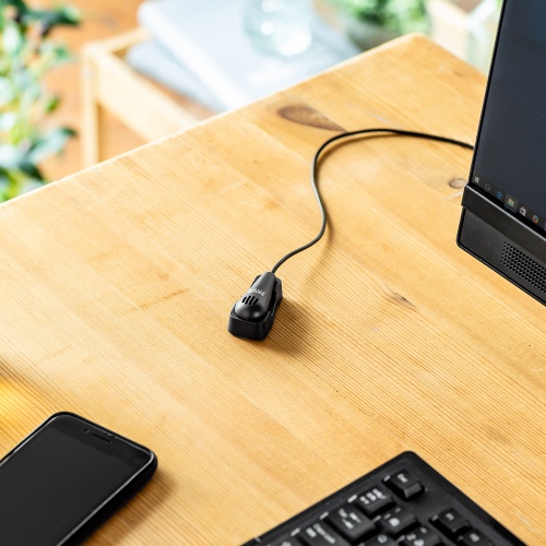 クリップ付きPCマイク（ピンマイク・無指向性・全指向性・3.5mmステレオミニプラグ・Web会議・小型） MM-MC24N サンワサプライ