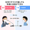 マイク・スピーカーシステム（窓口業務・レジ・カウンター・双方向通信・ソーシャルディスタンス）