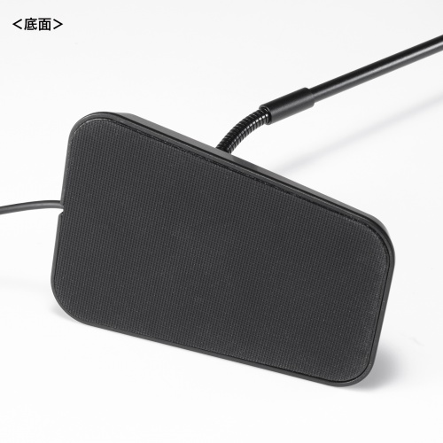 USBスタンドマイク（Type-C/USB A両対応・DSPノイズキャンセリング・ミュート機能・ステレオミニプラグポート搭載・Windows Mac Zoom・録音・文字起こし）