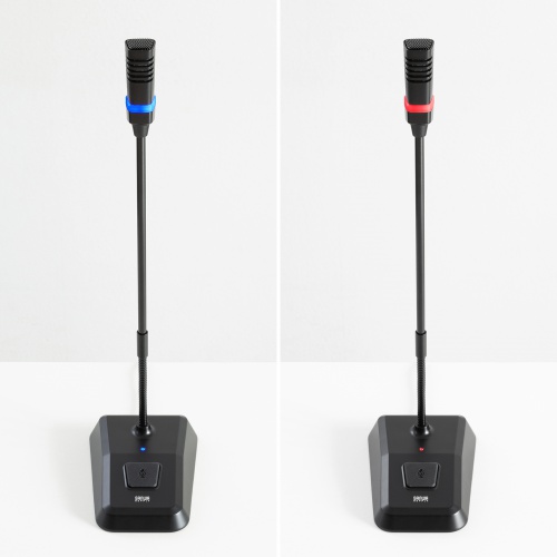 USBスタンドマイク（Type-C/USB A両対応・DSPノイズキャンセリング・ミュート機能・ステレオミニプラグポート搭載・Windows Mac Zoom・録音・文字起こし）