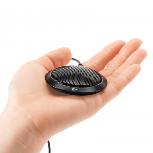 フラット型USBマイク（無指向性・全指向性・コンデンサー型・USB接続・小型）