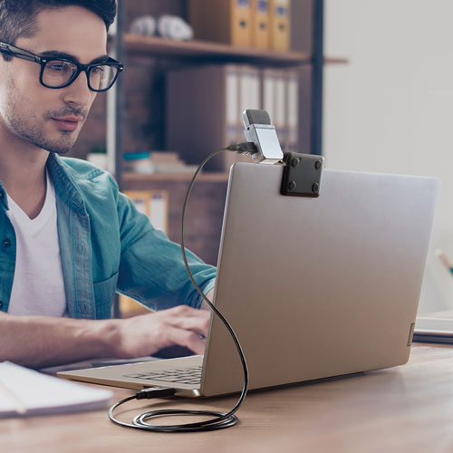 PCマイク（USB・単一指向性・Web会議・小型・コンパクト・クリップ・Skype・Zoom・Teams・ミュート・エコーキャンセリング）MM-MCU10SV サンワサプライ