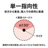 PCマイク（USB・単一指向性・Web会議・小型・コンパクト・クリップ・Skype・Zoom・Teams・ミュート・エコーキャンセリング）MM-MCU10SV サンワサプライ