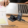 PCマイク（USB・単一指向性・Web会議・小型・コンパクト・クリップ・Skype・Zoom・Teams・ミュート・エコーキャンセリング）MM-MCU10SV サンワサプライ