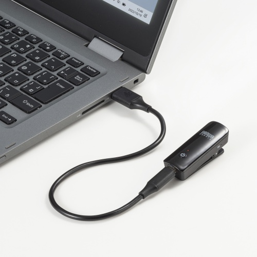 ワイヤレスマイク（マイク1台） MM-MCW01 サンワサプライ