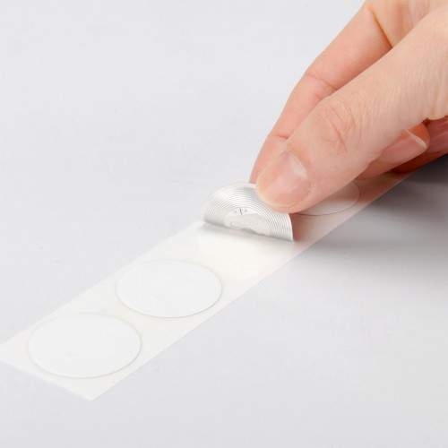 NFCタグ（シール・小型・10枚入り・144バイト・書き換え可能・iOS・Android・アプリ起動・販促品・ホワイト） MM-NFCT サンワサプライ