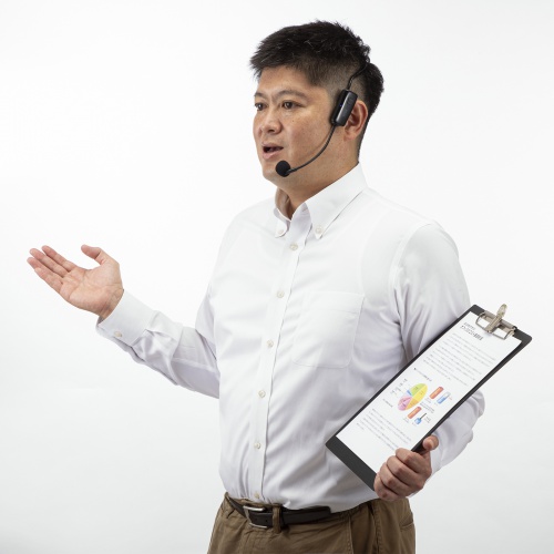 ワイヤレスヘッドマイク（MM-SPAMP15用・充電式・交換用・予備）MM-SPAMP15WHM