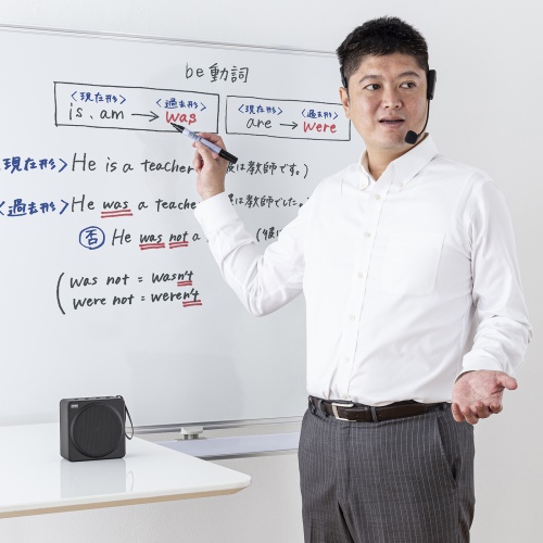 拡声器（小型・ワイヤレス・ポータブル・選挙・25W） MM-SPAMP15 サンワサプライ