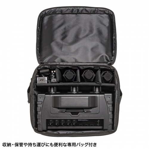 拡声器（マイクスピーカー・ワイヤレスマイク・60W・AC電源・内蔵