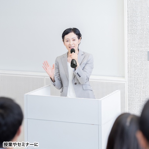 拡声器（ハンドマイク型・スピーカー・マイク・選挙・イベント・自衛隊）MM-SPAMP18