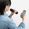 拡声器（マイク型・小型・15W出力・スピーカー・マイク 一体型・Bluetooth・充電式・ストラップ付き・イベント・ツアーガイド・選挙・セミナー・講義・会議）