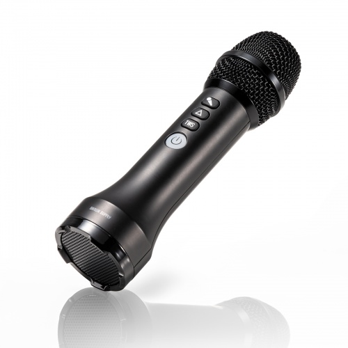 拡声器（マイク型・小型・15W出力・スピーカー・マイク 一体型・Bluetooth・充電式・ストラップ付き・イベント・ツアーガイド・選挙・セミナー・講義・会議）