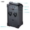 拡声器（ワイヤレスマイク・スピーカーセット・マイク2本付・40W・電池駆動・AC電源・大型・収納バッグ付き・PAシステム・イベント・選挙・セミナー・講義・会議・運動会）