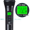 拡声器（ワイヤレスマイク・スピーカーセット・マイク2本付・40W・電池駆動・AC電源・大型・収納バッグ付き・PAシステム・イベント・選挙・セミナー・講義・会議・運動会）