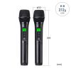 拡声器（ワイヤレスマイク・スピーカーセット・マイク2本付・40W・電池駆動・AC電源・大型・収納バッグ付き・PAシステム・イベント・選挙・セミナー・講義・会議・運動会）