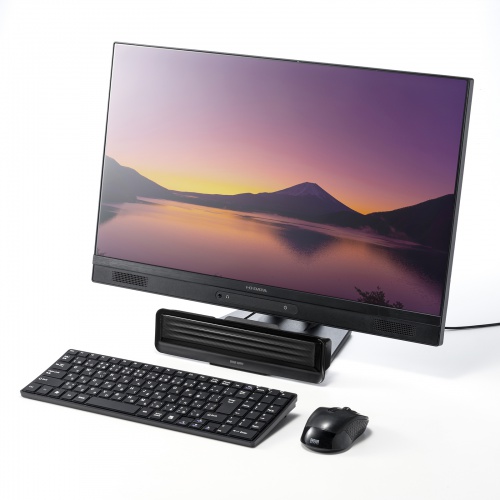 Bluetooth対応 3WAY クリップ式スピーカー（USB・3.5mm・USB給電・サウンドバースピーカー・iPhone15・iPhone15plus） MM-SPBT5BK サンワサプライ