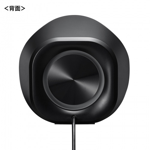 3WAY PCスピーカー（Bluetooth・USB・3.5mm・LED・USB給電・リモコン・iPhone15・iPhone15plus・ブラック） MM-SPBT6BK サンワサプライ