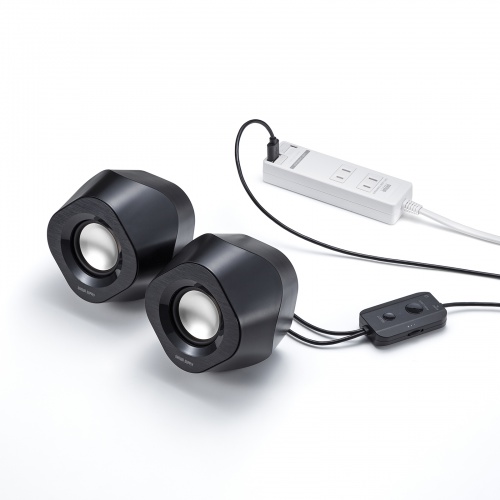 3WAY PCスピーカー（Bluetooth・USB・3.5mm・LED・USB給電