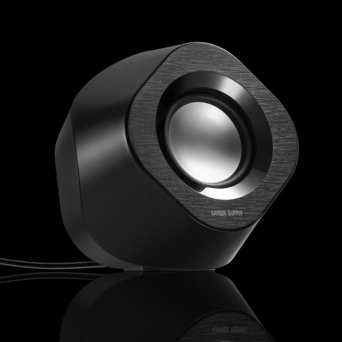 3WAY PCスピーカー（Bluetooth・USB・3.5mm・LED・USB給電・リモコン・iPhone15・iPhone15plus・ブラック） MM-SPBT6BK サンワサプライ