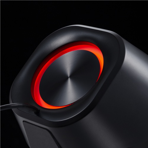 3WAY PCスピーカー（Bluetooth・USB・3.5mm・LED・USB給電・リモコン・iPhone15・iPhone15plus・ブラック） MM-SPBT6BK サンワサプライ