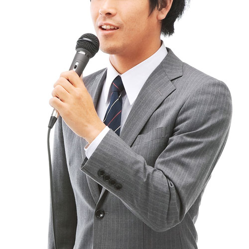 ハンドマイク（有線タイプ） MM-SPHM1 サンワサプライ