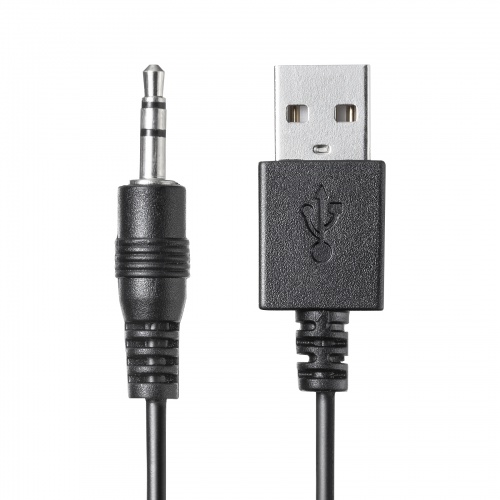 USB電源スピーカー（6W出力・パッシブラジエーター搭載・コンセント不要・USB電源・ブラック）