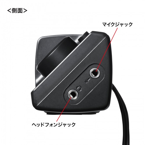 スリムサウンドバースピーカー（USB電源・3.5mmステレオミニプラグ・アンプ内蔵・マイク・ヘッドホン・独立電源スイッチ）MM-SPSBA3