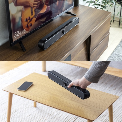 訳あり 新品】サウンドバー（Bluetooth・スピーカー・スリム