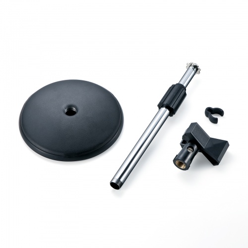 マイクスタンド（拡声器・高さ調整・250～400mm・マイク直径18～35mm対応）