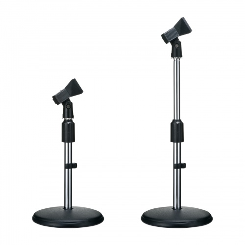 マイクスタンド（拡声器・高さ調整・250～400mm・マイク直径18～35mm対応）