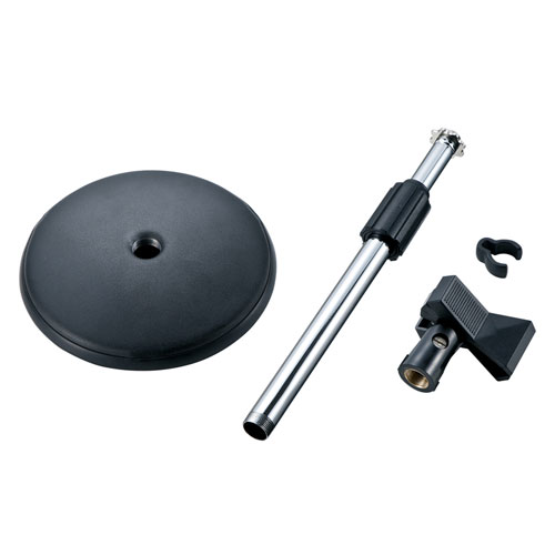 マイクスタンド（卓上・250～400ｍｍ高さ調整） MM-SPST2N サンワサプライ