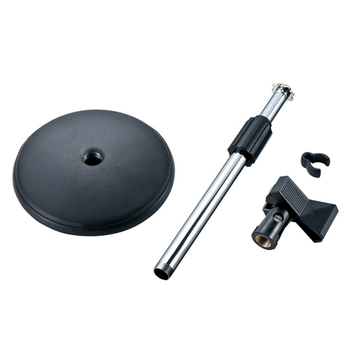 マイクスタンド（卓上・250～400ｍｍ高さ調整） MM-SPST2 サンワサプライ