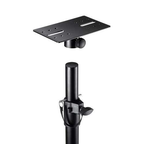 スピーカースタンド(耐荷重40kg・拡声器スピーカー・MM-SPAMP8対応)