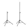拡声器 スピーカースタンド（高さ調整123～200cm・UNC3/8コネクタ・UNC1/4コネクタ・耐荷重20kg）