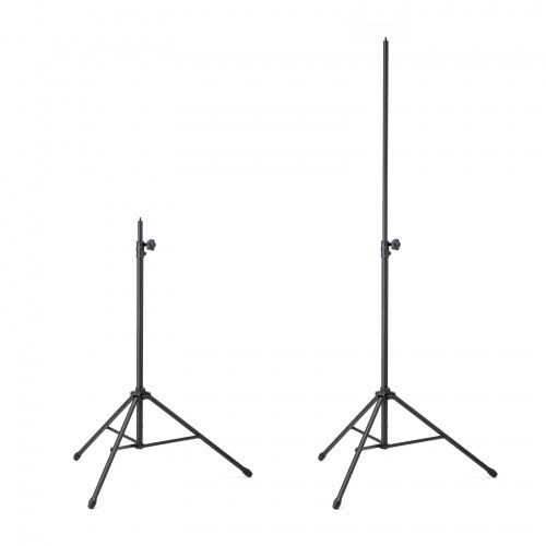 拡声器 スピーカースタンド（高さ調整123～200cm・UNC3/8コネクタ・UNC1/4コネクタ・耐荷重20kg）