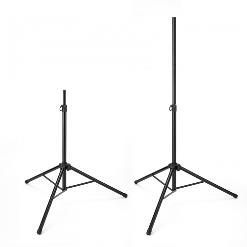 拡声器スピーカースタンド(高さ調整110～200cm・耐荷重40kg・大型スピーカー対応・拡声器対応)