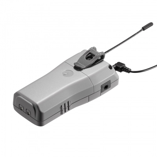 ワイヤレスガイドシステム（親機・UHF・ワイヤレス・マイク・クリップ・ストラップ付・AUX端子・電池式・インカム・工場見学)MM-WGS2TN サンワサプライ