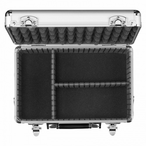 ワイヤレスガイドシステム収納ケース（MM-WGS4/EZ4-HSGS001用・キャリングケース・アルミケース・鍵付・ショルダーベルト付）