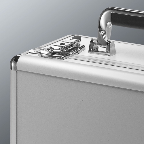 ワイヤレスガイドシステム収納ケース（MM-WGS4/EZ4-HSGS001用・キャリングケース・アルミケース・鍵付・ショルダーベルト付）