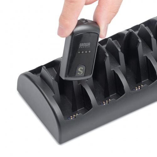 ワイヤレスガイドシステム用充電器（MM-WGS4用充電器・10台用） MM-WGS4-CL1 サンワサプライ