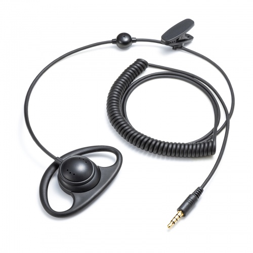 ワイヤレスガイドシステム用ヘッドセット（MM-WGS4用ヘッドセット・マイク付きイヤホン）MM-WGS4-HS1